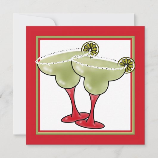 Margarita Party Kaart (Voorkant)