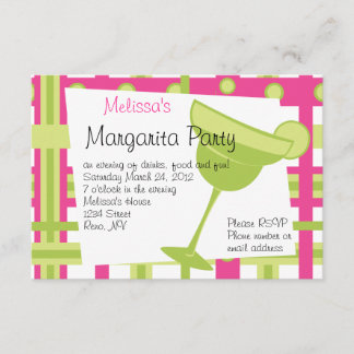 Margarita Party Kaart