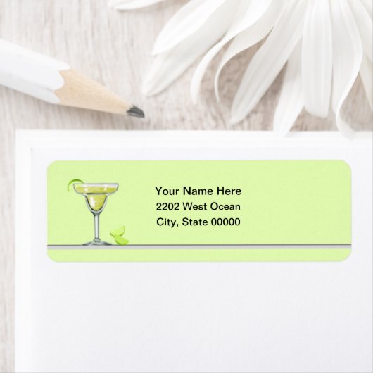 Margarita Party Return Address Label (Insitu)