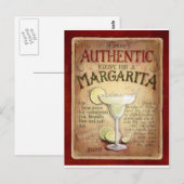 margarita recept briefkaart (Voorkant / Achterkant)