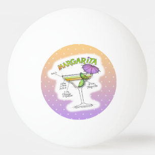 MARGARITA RECEPT COCKTAIL KUNST PINGPONGBAL