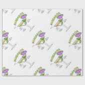 MARGARITA RECIPE COCKTAIL ART CADEAUPAPIER (Vlak)