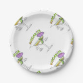 MARGARITA RECIPE COCKTAIL ART PAPIEREN BORDJE (Voorkant)