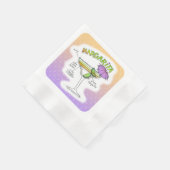 MARGARITA RECIPE COCKTAIL ART SERVETTEN (Hoek)