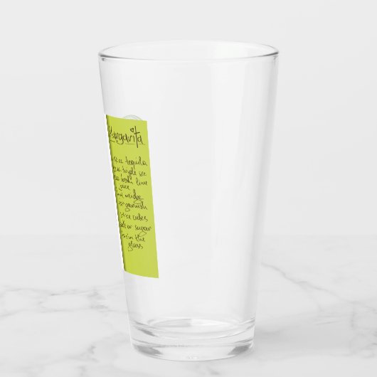 Margarita Recipe Glas (Links)