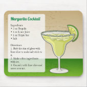 Margarita Recipe Muismat (Voorkant)