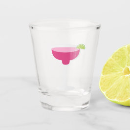 Margarita, roze shot glas