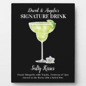 Margarita Salty Kisses PERSONALIZE DEZE Drink Fotoplaat (Voorkant)