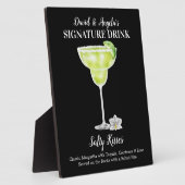 Margarita Salty Kisses PERSONALIZE DEZE Drink Fotoplaat (Zijkant)