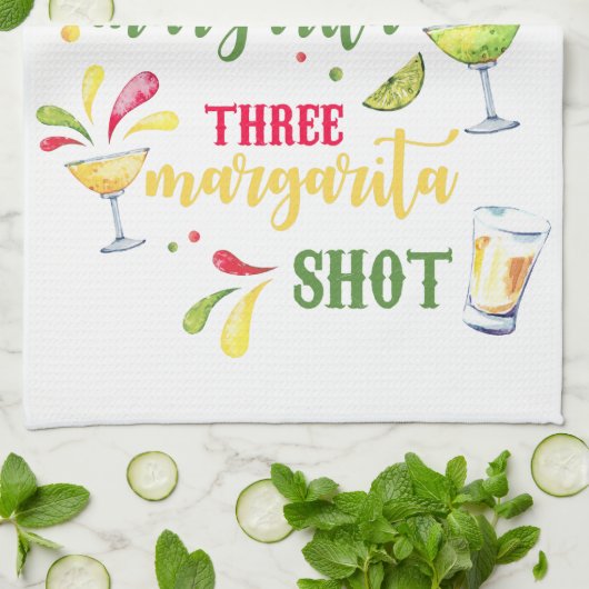 Margarita Shots Theedoek (Gevouwen)