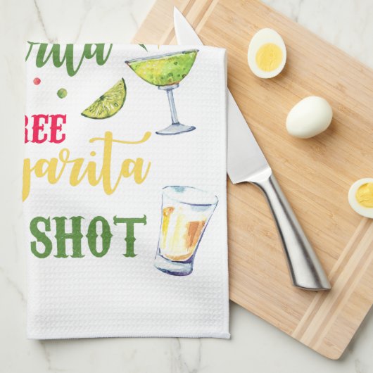 Margarita Shots Theedoek (Quarter Fold)