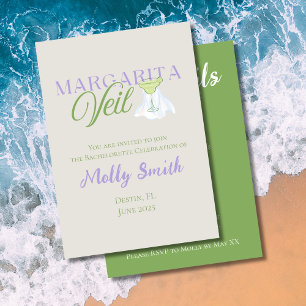 Margarita Sluier – Leuke Bruidsfeest Design Kaart