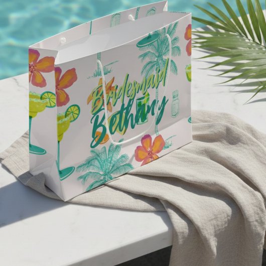 Margarita Sluier Tropicale Bachelorette Groot Cadeauzakje