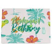 Margarita Sluier Tropicale Bachelorette Groot Cadeauzakje (Voorkant)