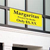 Margarita Speciaal bewerken met 6 voet Spandoek (Buitenkant Gebouw)