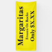 Margarita Speciaal bewerken met 6 voet Spandoek (Verticaal)