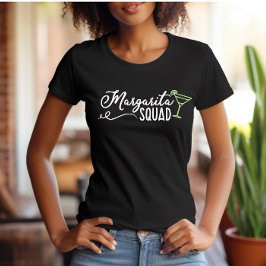 Margarita Squad Bachelorette Party Groep Tri-Blend Shirt