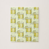 Margarita Summer Cocktail Mixed Drink Lime Green Legpuzzel (Verticaal)