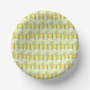 Margarita Summer Cocktail Mixed Drink Lime Green Papieren Kommen