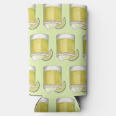 Margarita Summer Cocktail Mixed Drink Lime Green Seltzer Blikjeskoeler (Achterkant)