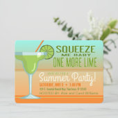 Margarita Summer | Uitnodiging Cinco de Mayo (Staand voorkant)