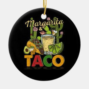 Margarita Tacos Grappige Margarita Tequila Drinker Keramisch Ornament
