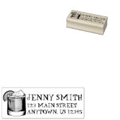 Margarita Tequila Limoen Gemengde Drink Gepersonal Rubberstempel (Gestempeld)