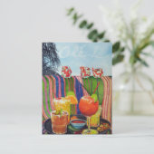 Margarita Tequila Ole! Briefkaart (Staand voorkant)