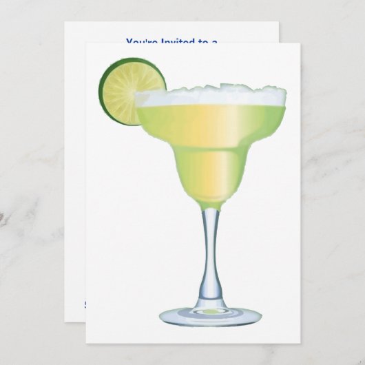 Margarita Time Kaart (Voorkant / Achterkant)