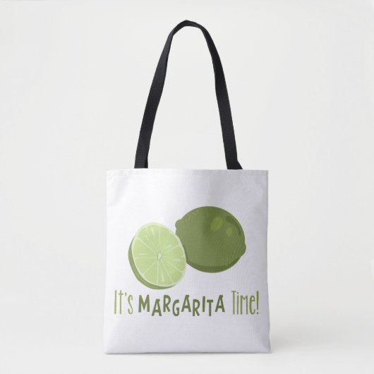 Margarita Time Tote Bag (Voorkant)