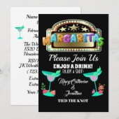 Margarita Uitnodiging tot bruiloft (Voorkant / Achterkant)