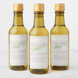 Margarita Veil – Leuk vrijgezellenfeest Wijn Etiket