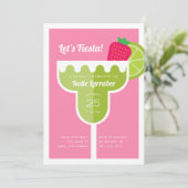 Margarita verjaardagsfeest uitnodiging (Staand voorkant)