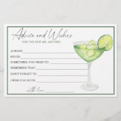 Margarita Vrijgezellenfeest Advies en wensen Briefpapier (Voorkant)