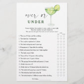 Margarita vrijgezellenfeest Over of onder spel (Voorkant)