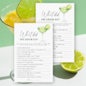 Margarita vrijgezellenfeest Wat zei de bruidegom