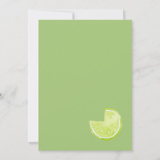 Margarita Waterverf Uitnodiging (Achterkant)