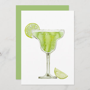 Margarita Waterverf Uitnodiging