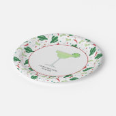 Margarita Wedding Bachelorette Party, Final Fiesta Papieren Bordje (Gekanteld)