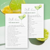 Margarita Wie kent de bruid het beste?