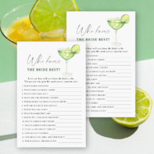 Margarita Wie kent de bruid het beste?