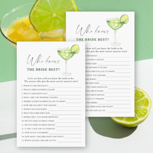 Margarita Wie kent de bruid het beste? (Creator heeft geüpload)