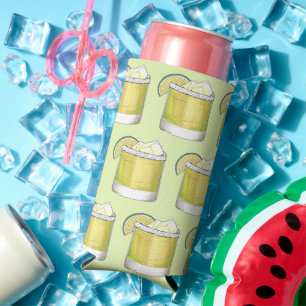 Margarita Zomer Cocktail Gemengde Drank Limoen Gro Seltzer Blikjeskoeler