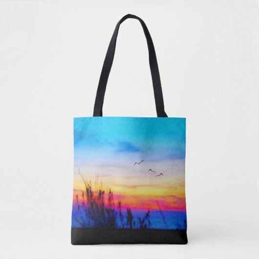 Margarita Zonsondergang Tote Bag (Voorkant)