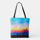 Margarita Zonsondergang Tote Bag (Achterkant)