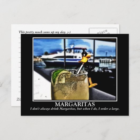 MARGARITAS BRIEFKAART (Voorkant / Achterkant)