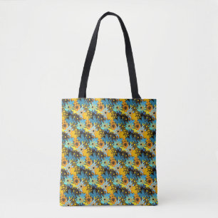 margaritas , daisies tote bag