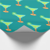 Margaritas Design Wrapping Paper Cadeaupapier (Hoek)