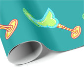 Margaritas Design Wrapping Paper Cadeaupapier (Rol Hoek)