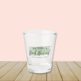 Margaritas en het Huwelijk Bach Party Shot Glass Glas
